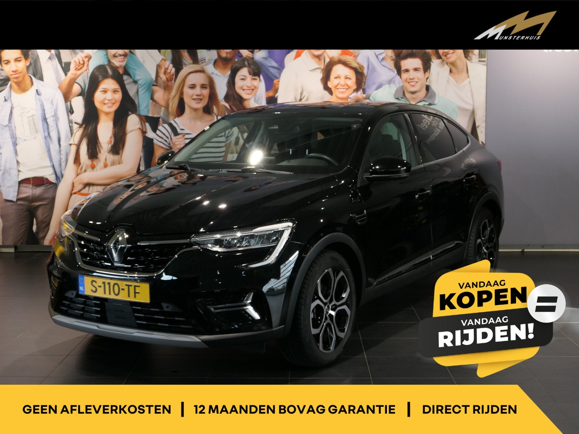 Renault Arkana 1.6 E-Tech hybrid 145 techno | Dealer onderho
