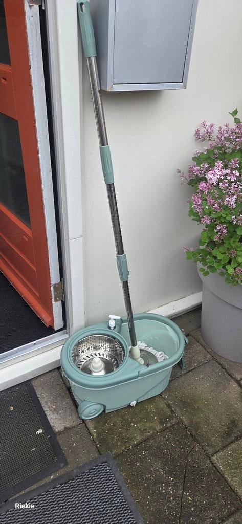 Twist mop en emmer set., Ophalen, Dweilemmer, -bak, of -wagen