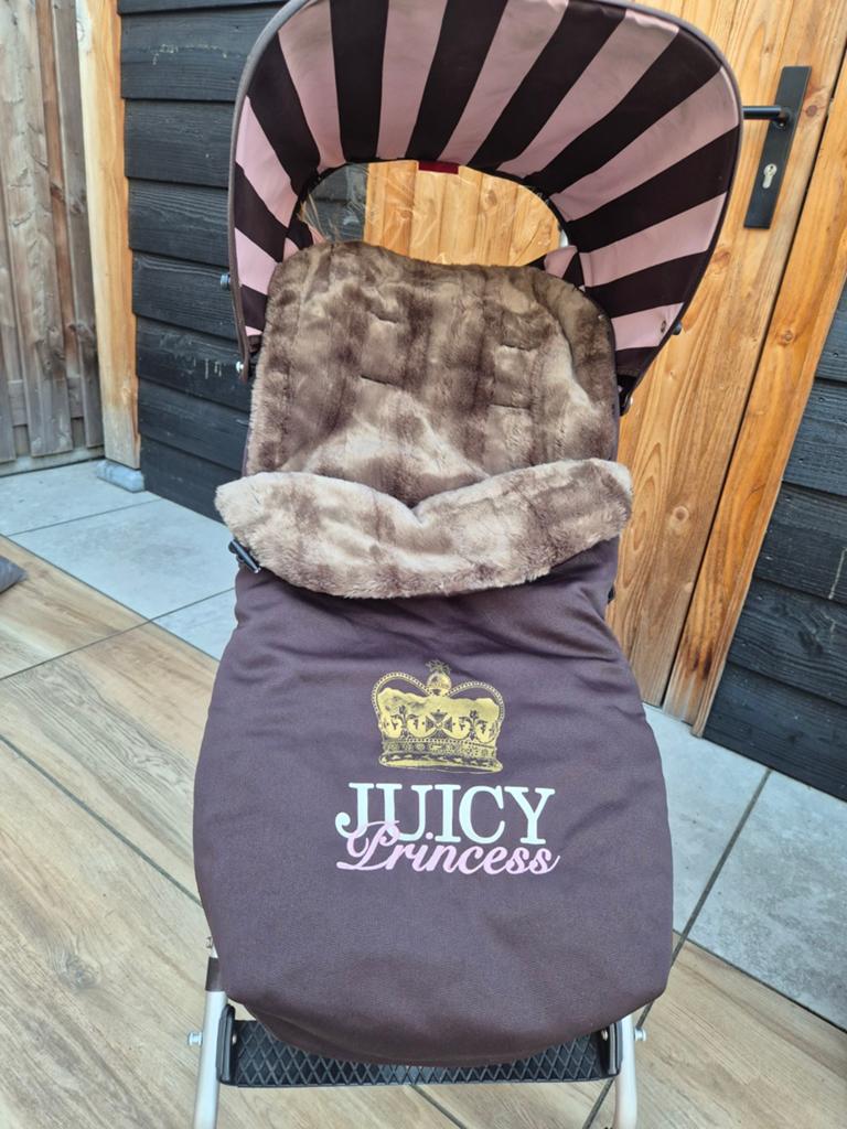 Maclaren Juicy Couture Buggy - Luxe en Stijlvol, Kinderen en Baby's, Buggy's, Ophalen, Gebruikt, Maclaren, Voetenzak