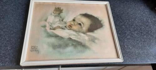 oude babytekening van Bessie Pease Gutmann, Ophalen of Verzenden, Gebruikt, Minder dan 50 cm, Tekening