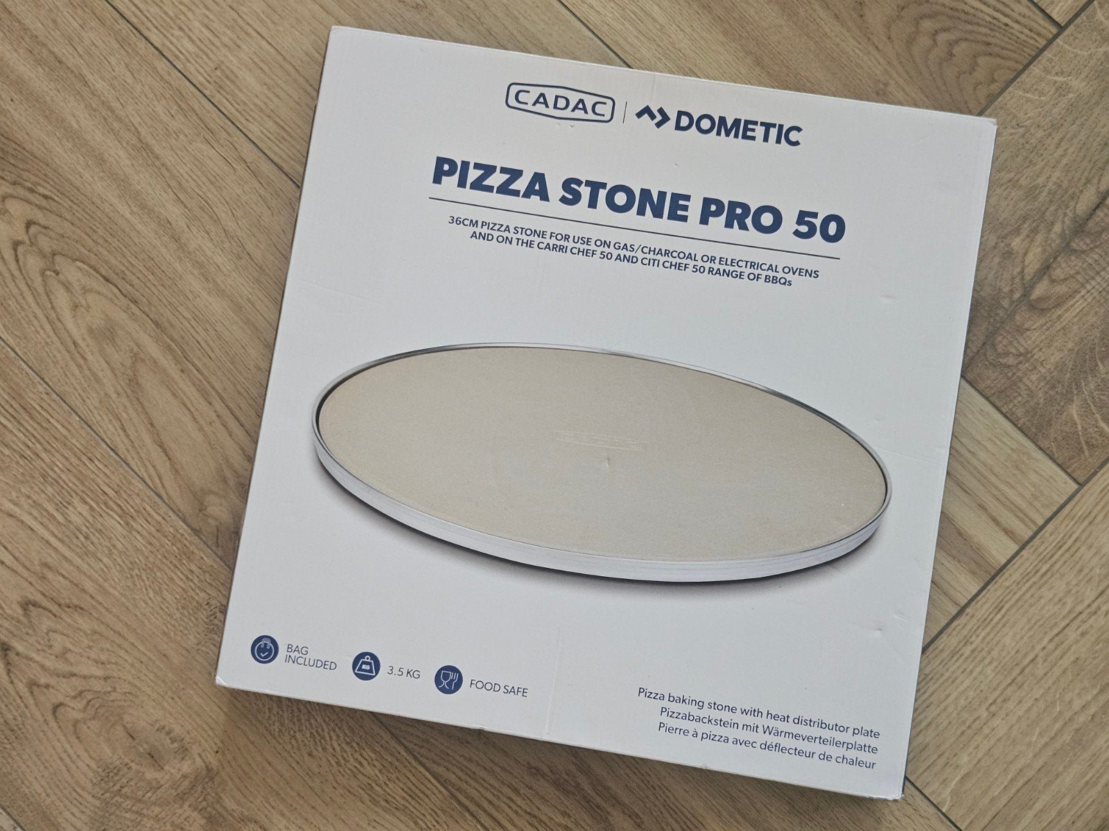 Cadac Pizza Stone Pro 50 - nieuw in doos, Caravans en Kamperen, Ophalen of Verzenden, Nieuw