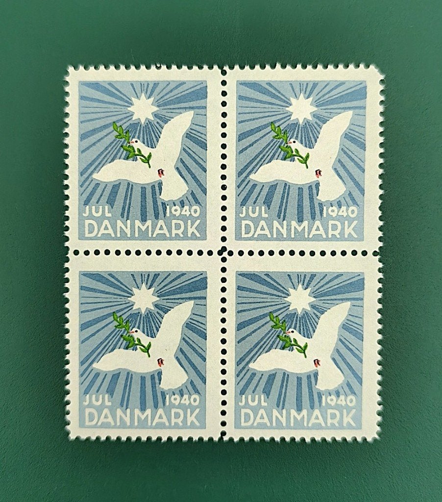 Denemarken : TBC kerstzegels 1940 postfris HERDRUK, Verzenden, Overige thema's
