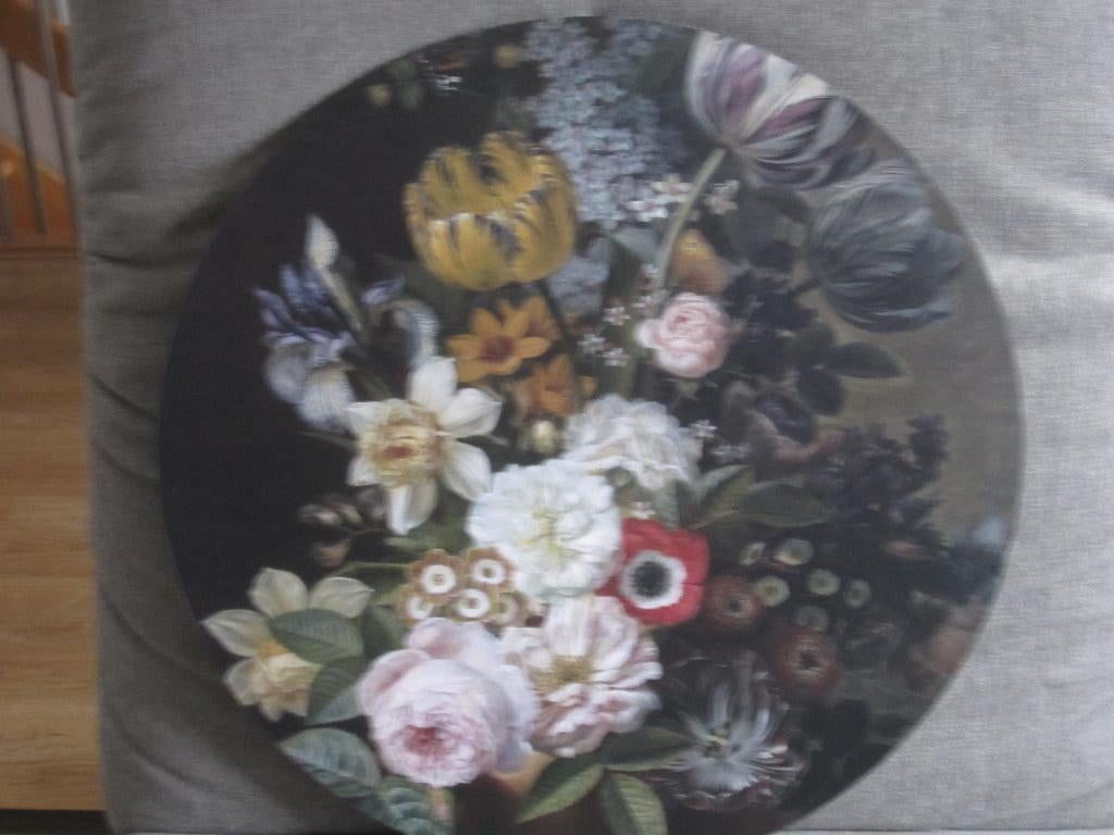 Een ronde schilderij, Huis en Inrichting, Woonaccessoires | Schilderijen, Tekeningen en Foto's, Ophalen, 50 tot 75 cm, Nieuw, Schilderij