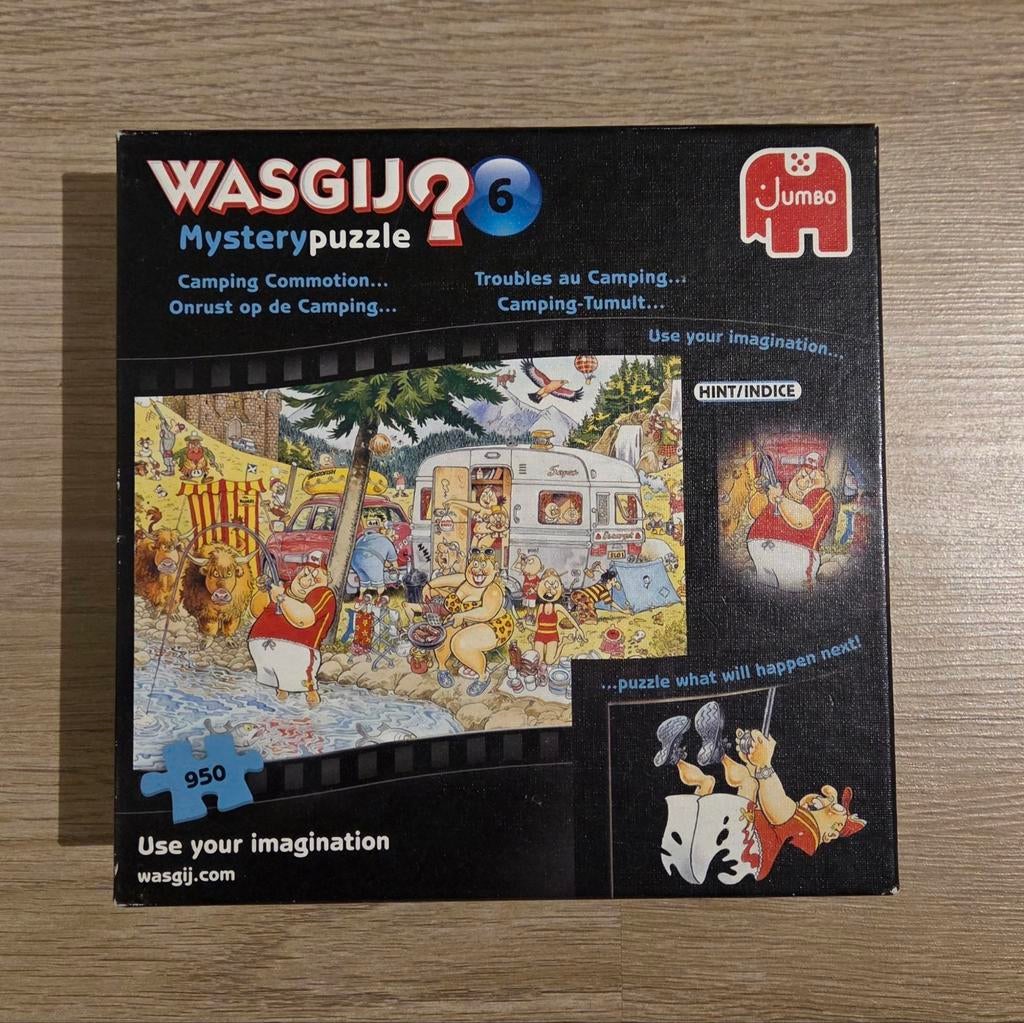 Puzzel Wasgij? 950 stukjes, Ophalen