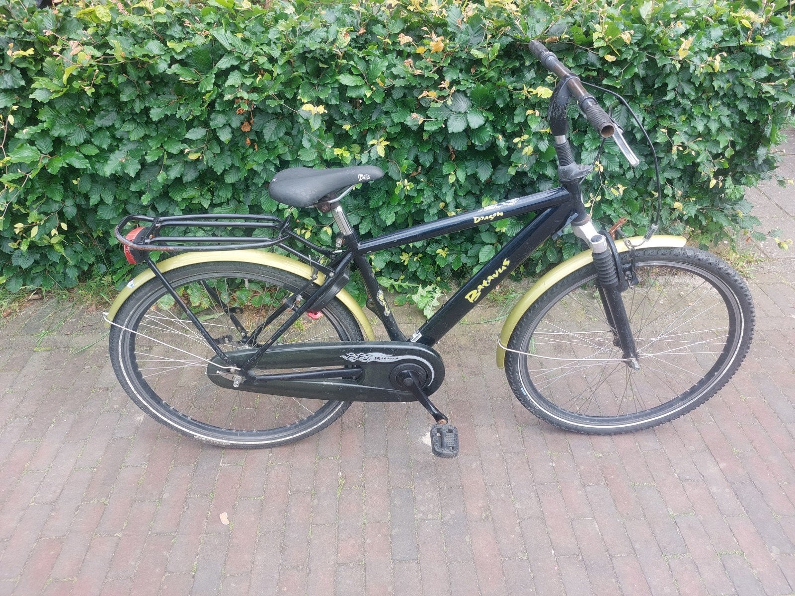 Batavus Dragon 26 inch kinderfiets, Fietsen en Brommers, Ophalen, Gebruikt, Batavus, Terugtraprem