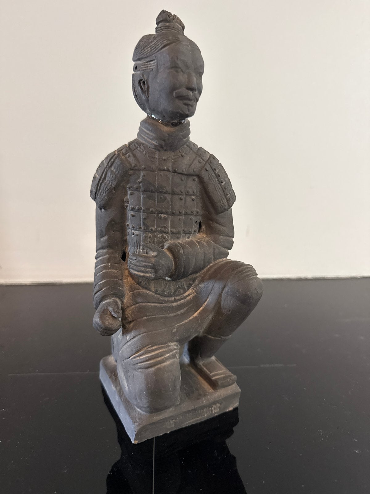 Terracotta Krijger Beeld - Aziatische Decoratie, Ophalen of Verzenden, Handgemaakt, 20 - 50 cm, Steen of Keramiek