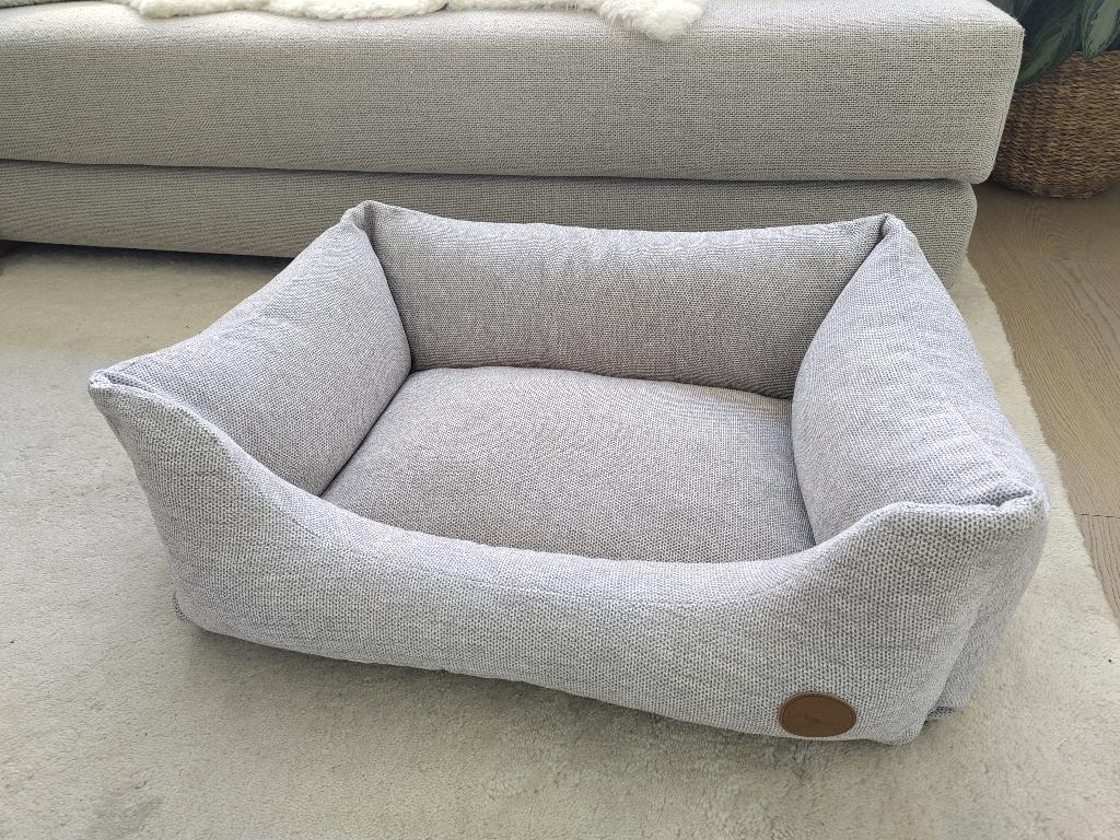 Hondenmand Jack & Vanilla, orthopedisch, beige/wit, 50*70cm, Ophalen, Zo goed als nieuw, Katoen