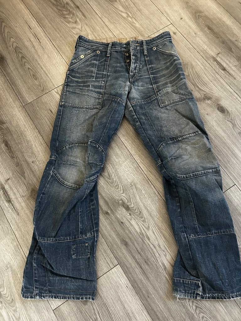 Heren jeans g-star, Kleding | Heren, Spijkerbroeken en Jeans, Blauw, W32 (confectie 46) of kleiner, Ophalen of Verzenden, Zo goed als nieuw