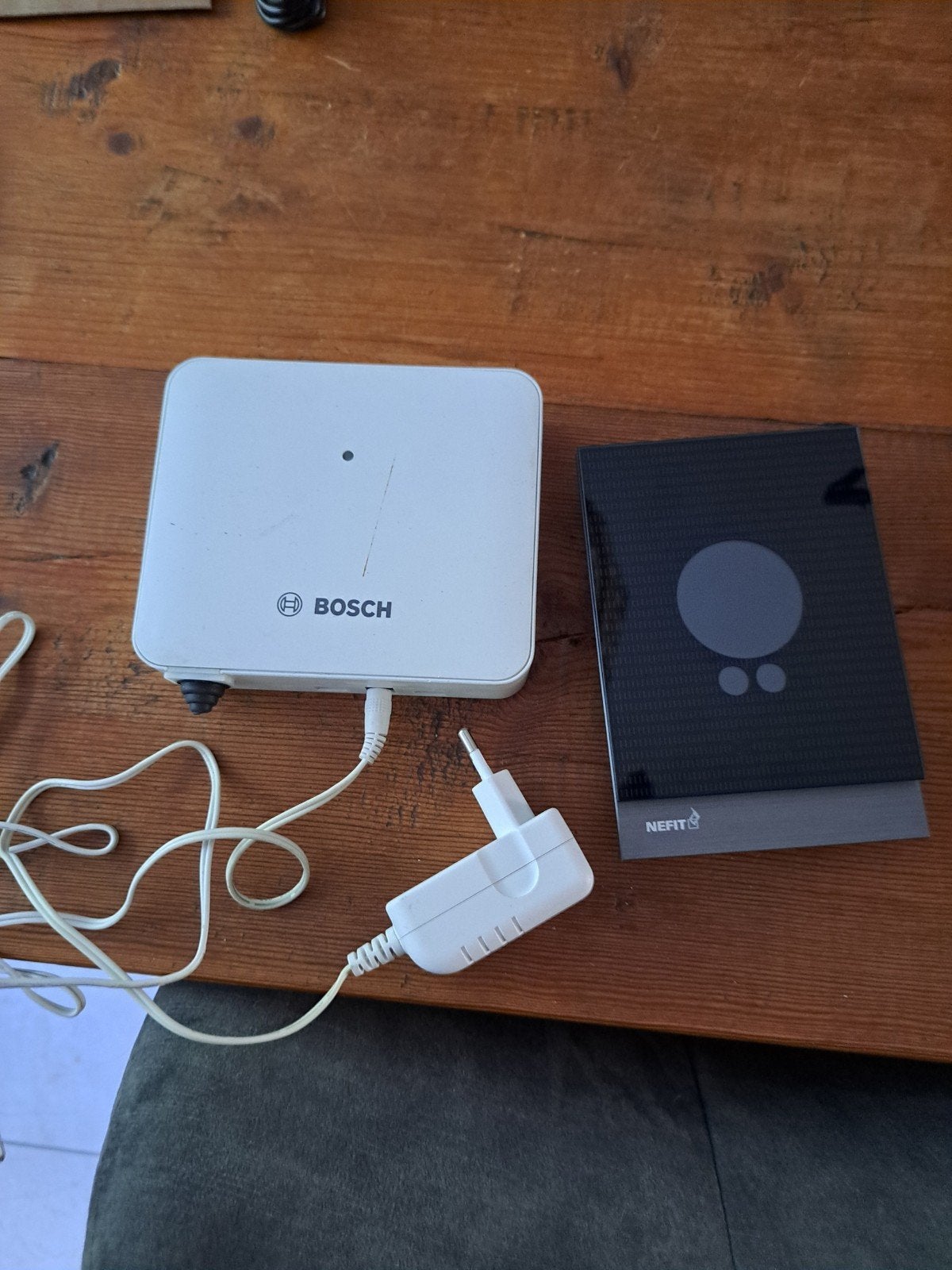 Nefit Easy thermostaat met Bosch Easycontrol adpter, Ophalen of Verzenden, Gebruikt, Bos, Overige typen