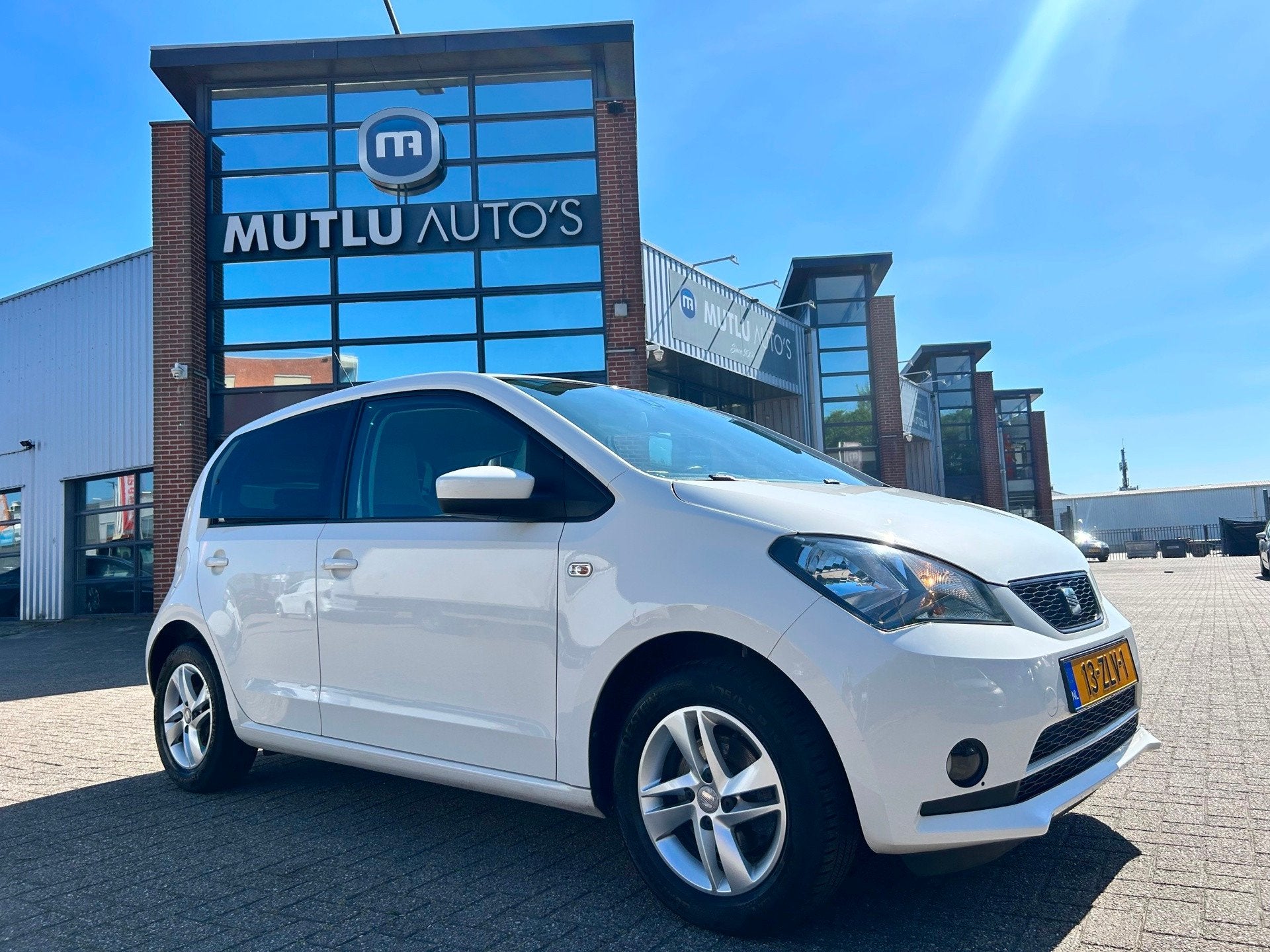 Seat Mii 1.0 Style Chic 5deurs Airco NAP APK NAVI, Voorwielaandrijving, Euro 5, Gebruikt, 840 kg