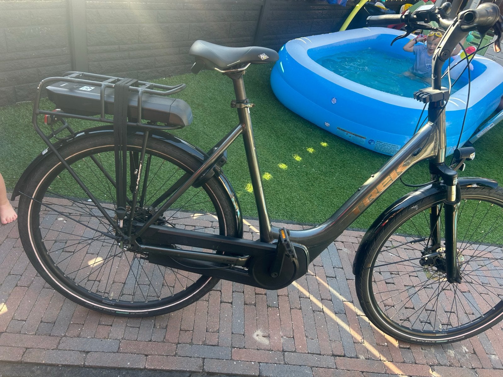 Trek E-bike met Bosch PowerPack 400 en Active Line motor, Fietsen en Brommers, Ophalen, Gebruikt, 30 tot 50 km per accu, Overige merken