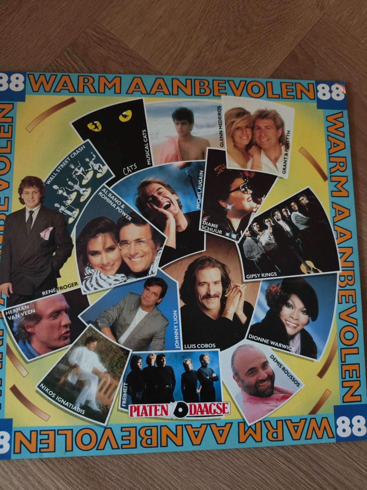 Plaat 10 Daagse Warm Aanbevolen 88 LP - Diverse Artiesten, Ophalen of Verzenden, Gebruikt, Pop, Verzamelalbum