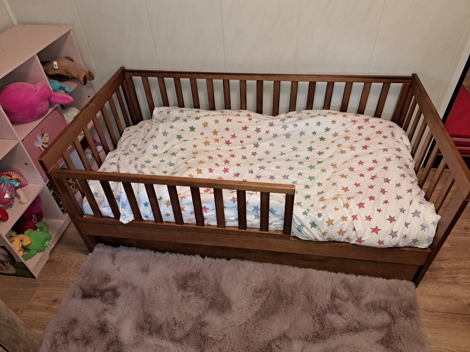 peuterbed Petite Amelie inclusief bedlade, Kinderen en Baby's, Ophalen, Gebruikt, 140 tot 160 cm, 70 tot 85 cm