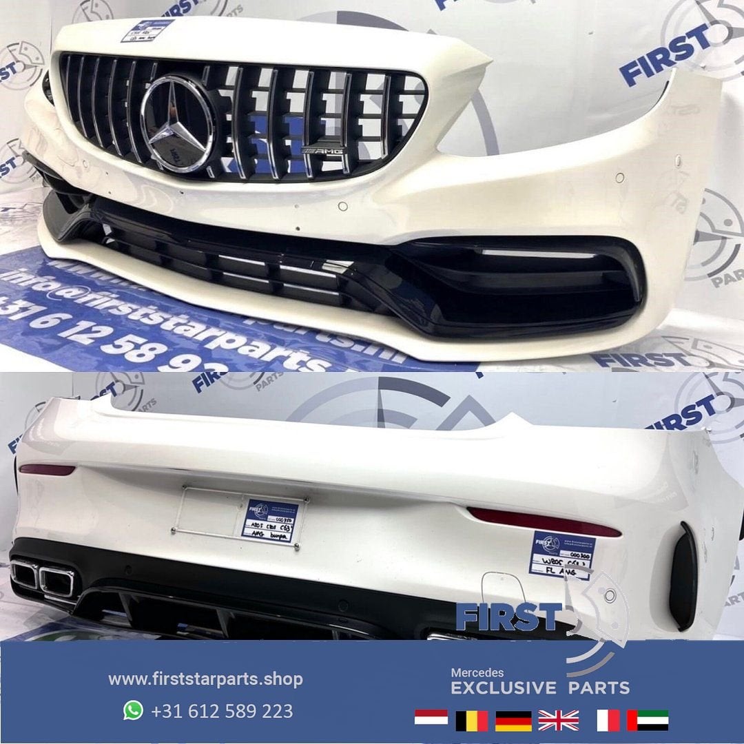 (W205) A205 C205 C63 FACELIFT AMG PAKKET COMPLEET Mercedes C, Auto-onderdelen, Gebruikt, -, Ophalen of Verzenden, Bumper