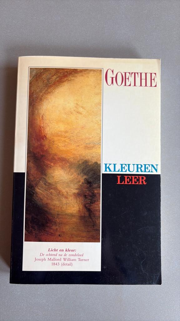 Goethe / kleurenleer, Ophalen of Verzenden, Zo goed als nieuw