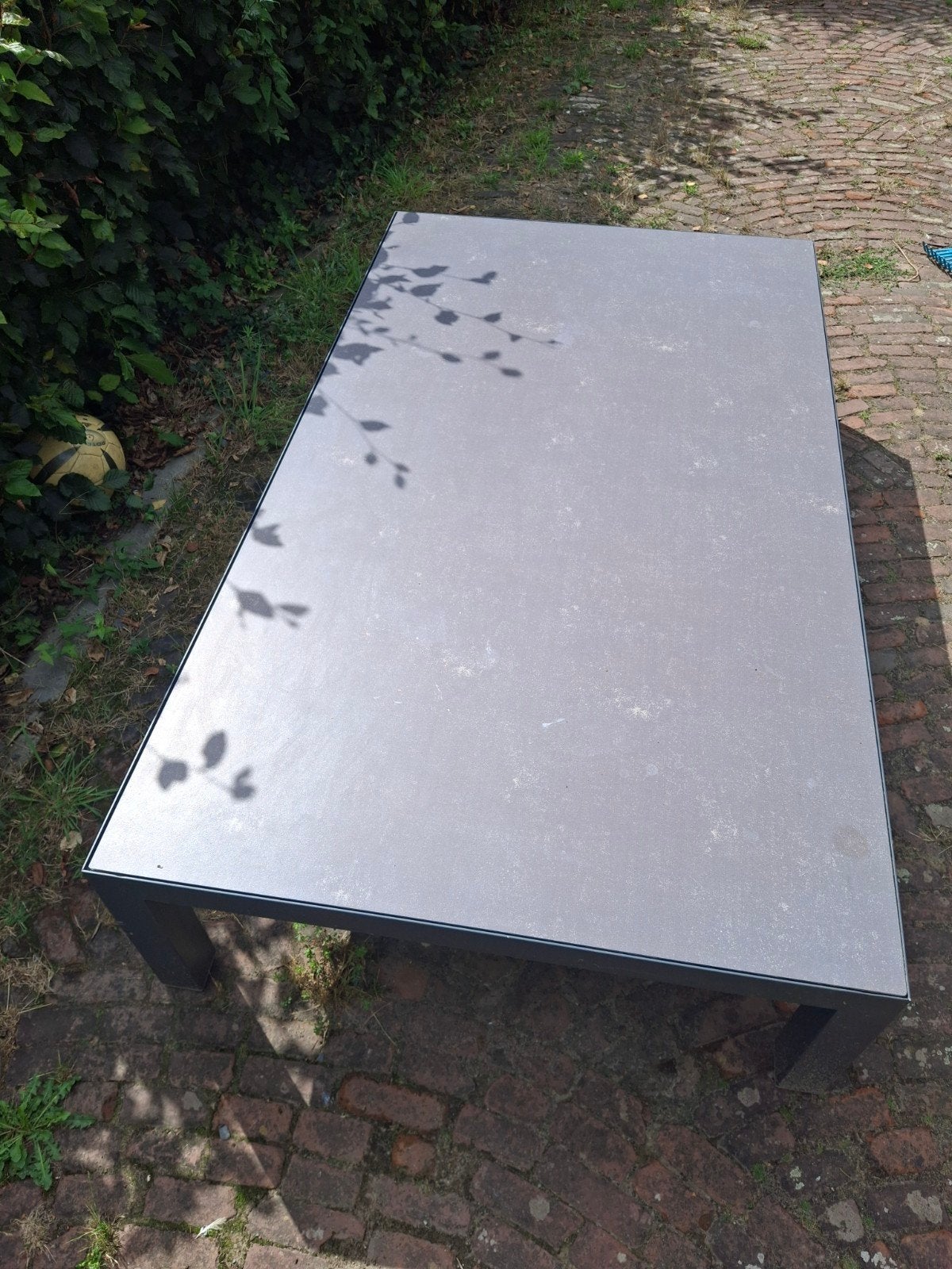 Lage buiten tafel, Ophalen, Rechthoekig, Aluminium
