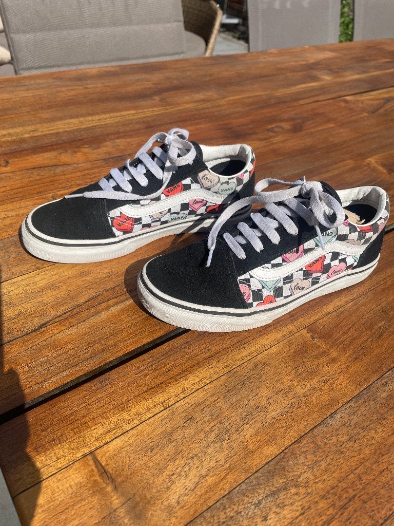 VANS Ltd - Zwart SUÈDE sneakers - mt 36,5, Schoenen, Ophalen of Verzenden, Zo goed als nieuw, Vans
