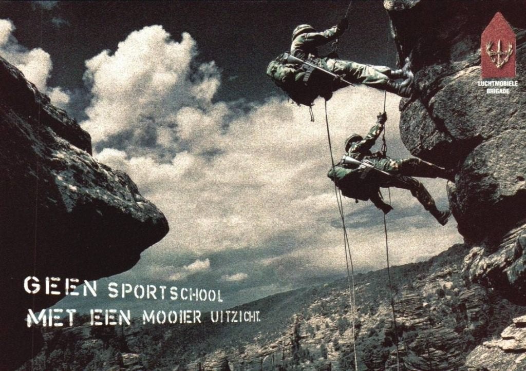Wervingskaart Kon. Landmacht -Geen sportschool etc., Ophalen, Landmacht, Nederland, Overige typen