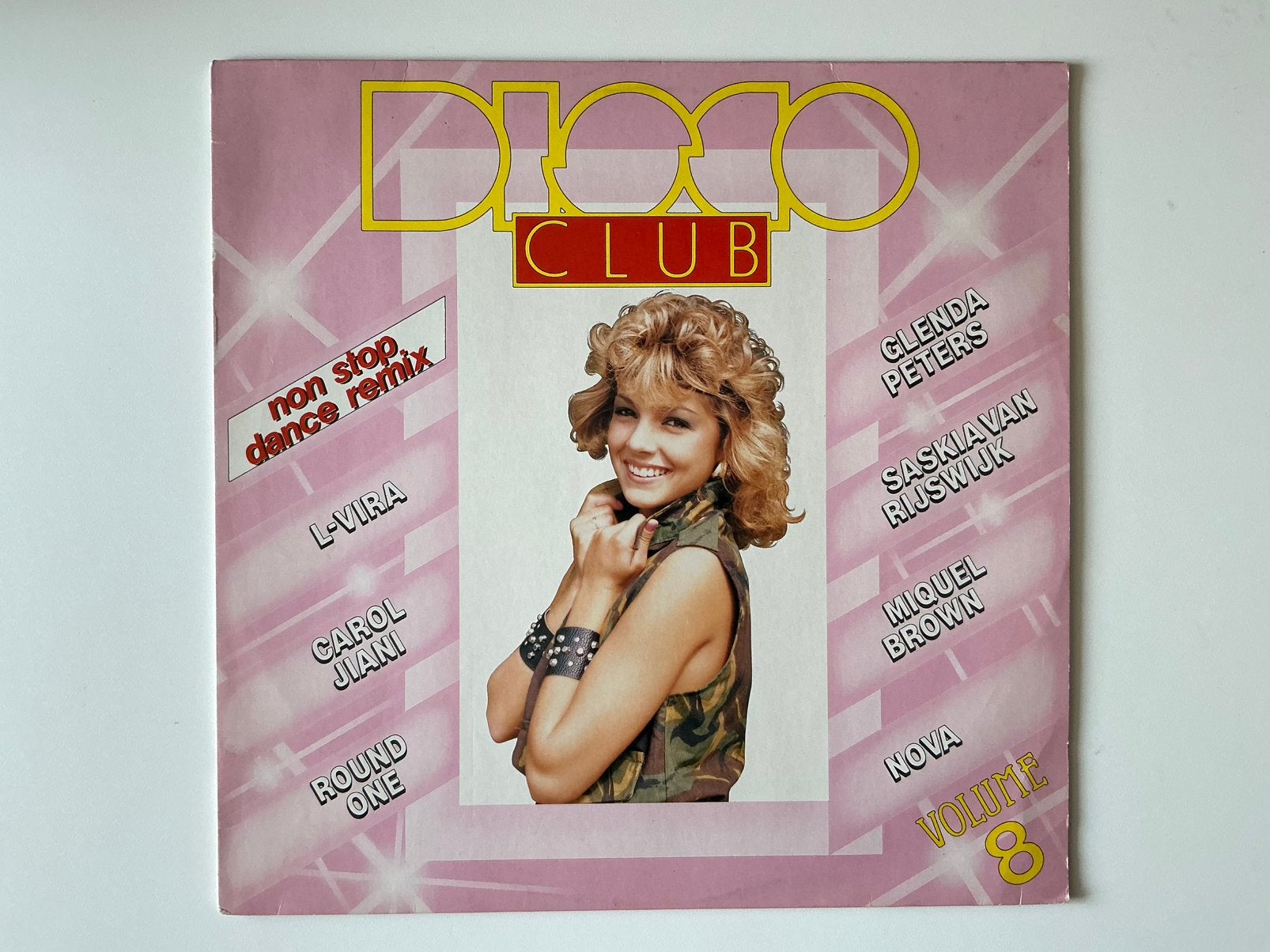 Disco Club Volume 8 LP Italo disco HI NRG, LP, Gebruikt, Disco, 12 inch