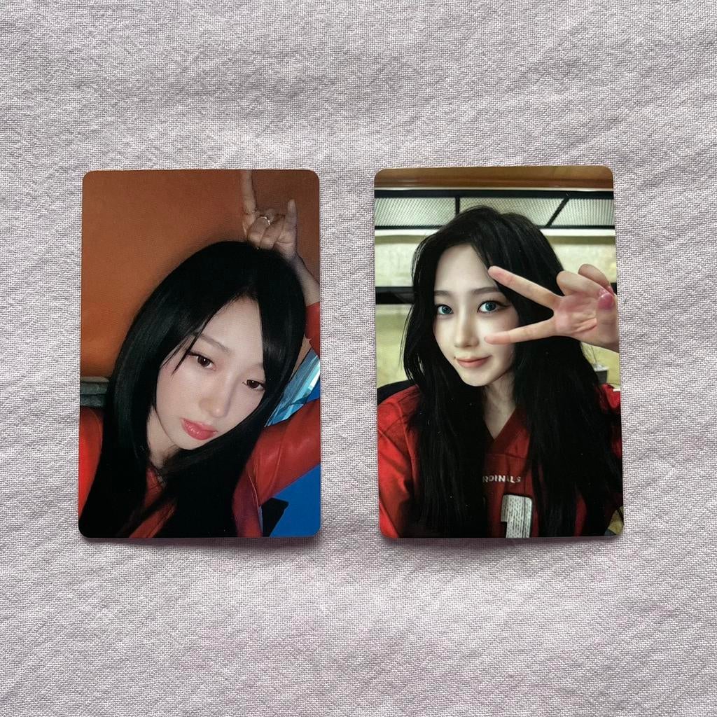 aespa Giselle Armageddon qq music Photocards, Verzenden, Zo goed als nieuw, Foto of Kaart