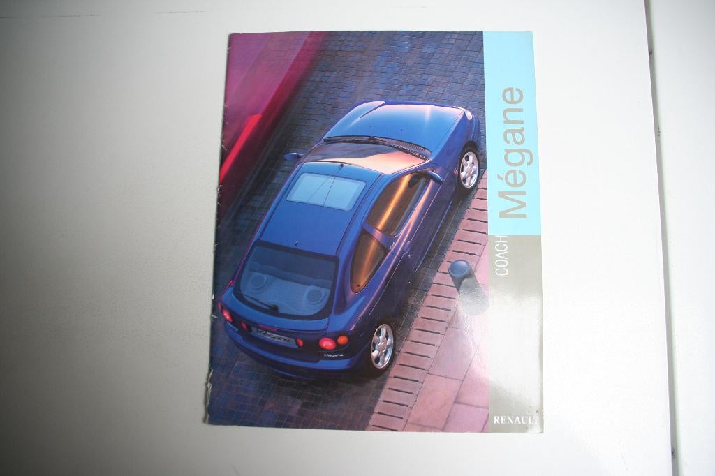 Folder Renault Megane Coupe (11-1998) (61), Ophalen of Verzenden, Gelezen, Renault