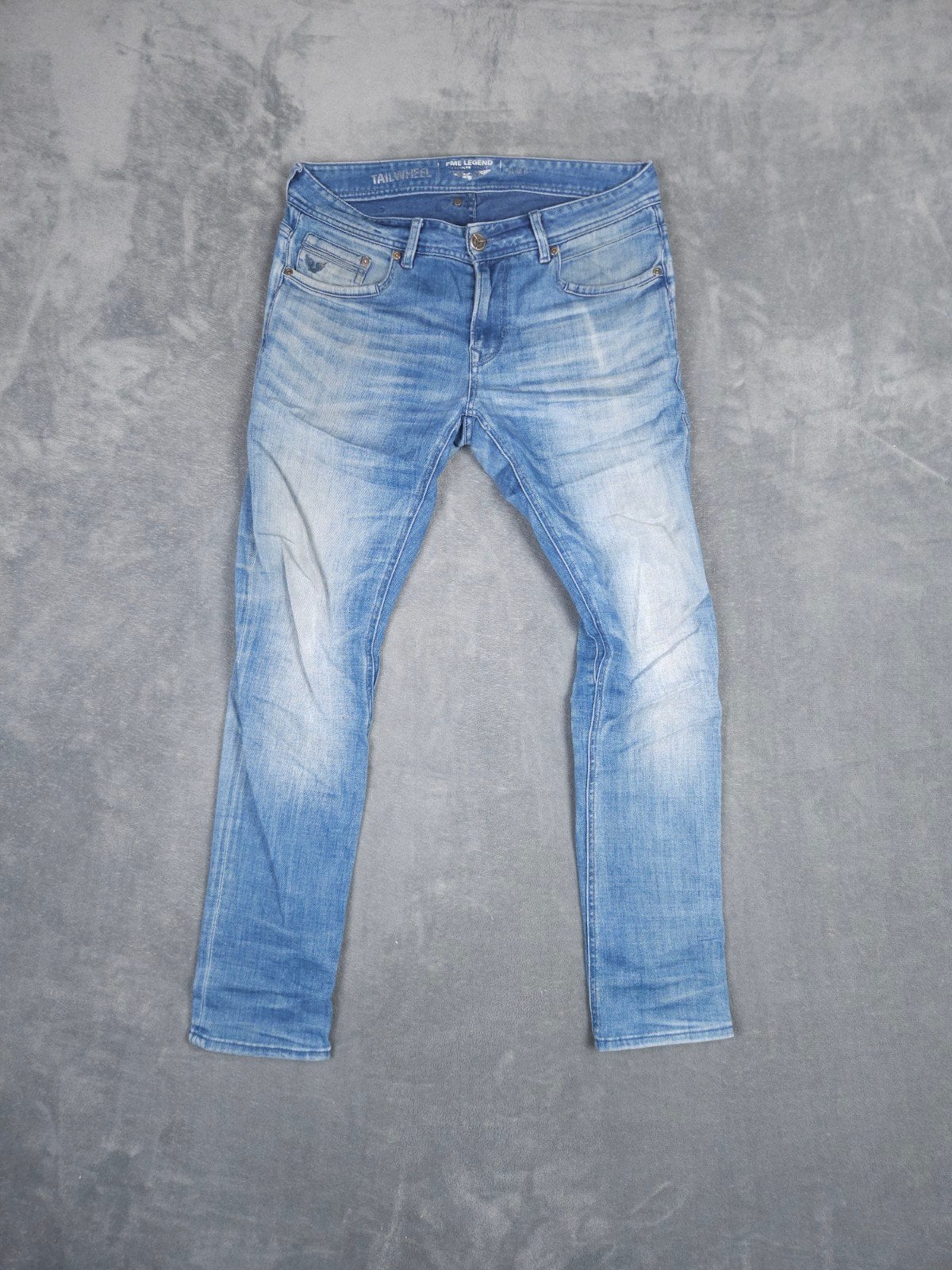 Pme Legend Broek Tailwheel W33 L32 Slim Fit Blauw Jeans., ., ., W33 - W34 (confectie 48/50), Pme Legend
