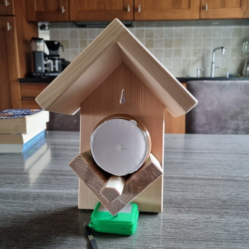 Handgemaakt pindakaashuisje voor vogels, Ophalen of Verzenden, Nieuw
