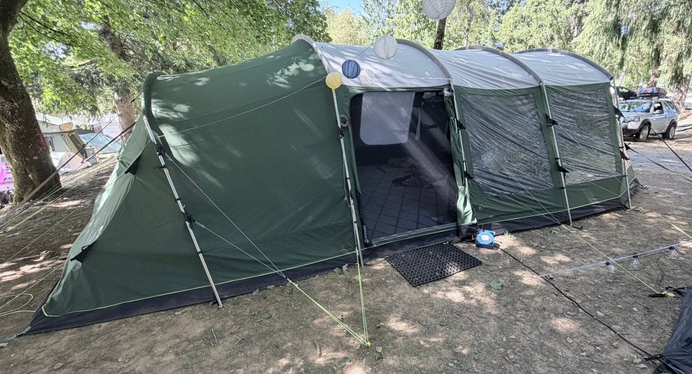Outwell yosemite lake 6 TC tunneltent, Ophalen, Zo goed als nieuw