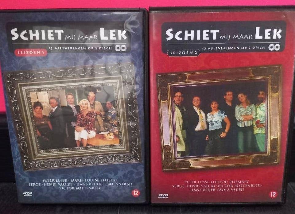 Schiet Mij Maar Lek - Seizoen 1 en 2 met Peter Lusse, Zo goed als nieuw, Komedie, Vanaf 12 jaar, Complete serie