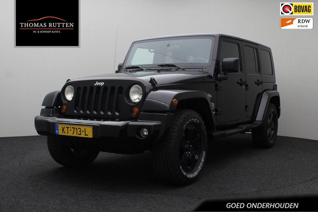 Jeep Wrangler Unlimited 2.8 CRD Sport 2010 Youngtimer | Soft, Auto's, Automaat, Stof, Gebruikt, 4 cilinders