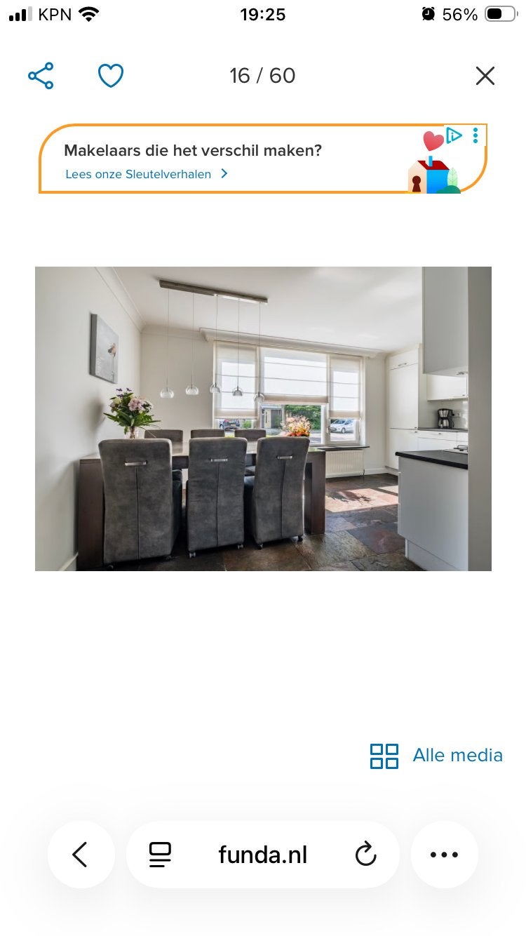 Eetkamertafel massief eiken met 6 stoelen, Huis en Inrichting, Keuken | Complete keukens, Ophalen, Wit, Overige typen, Graniet of Steen