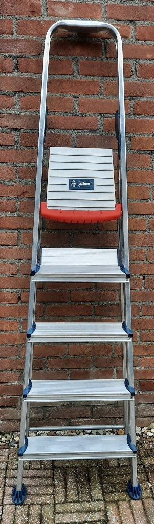 Altrex Double Decker huishoudtrap, Ophalen, Gebruikt, Trap, Opvouwbaar of Inschuifbaar
