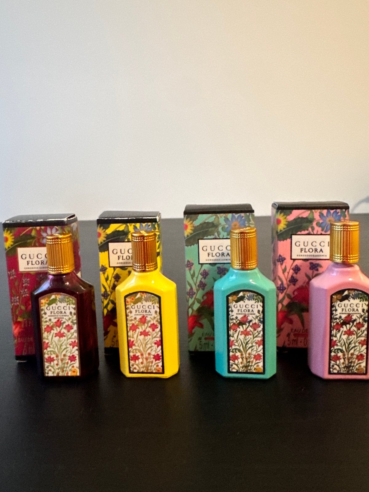 Gucci Flora miniaturen mini’s 7.5 ml, Ophalen of Verzenden, Nieuw, Miniatuur