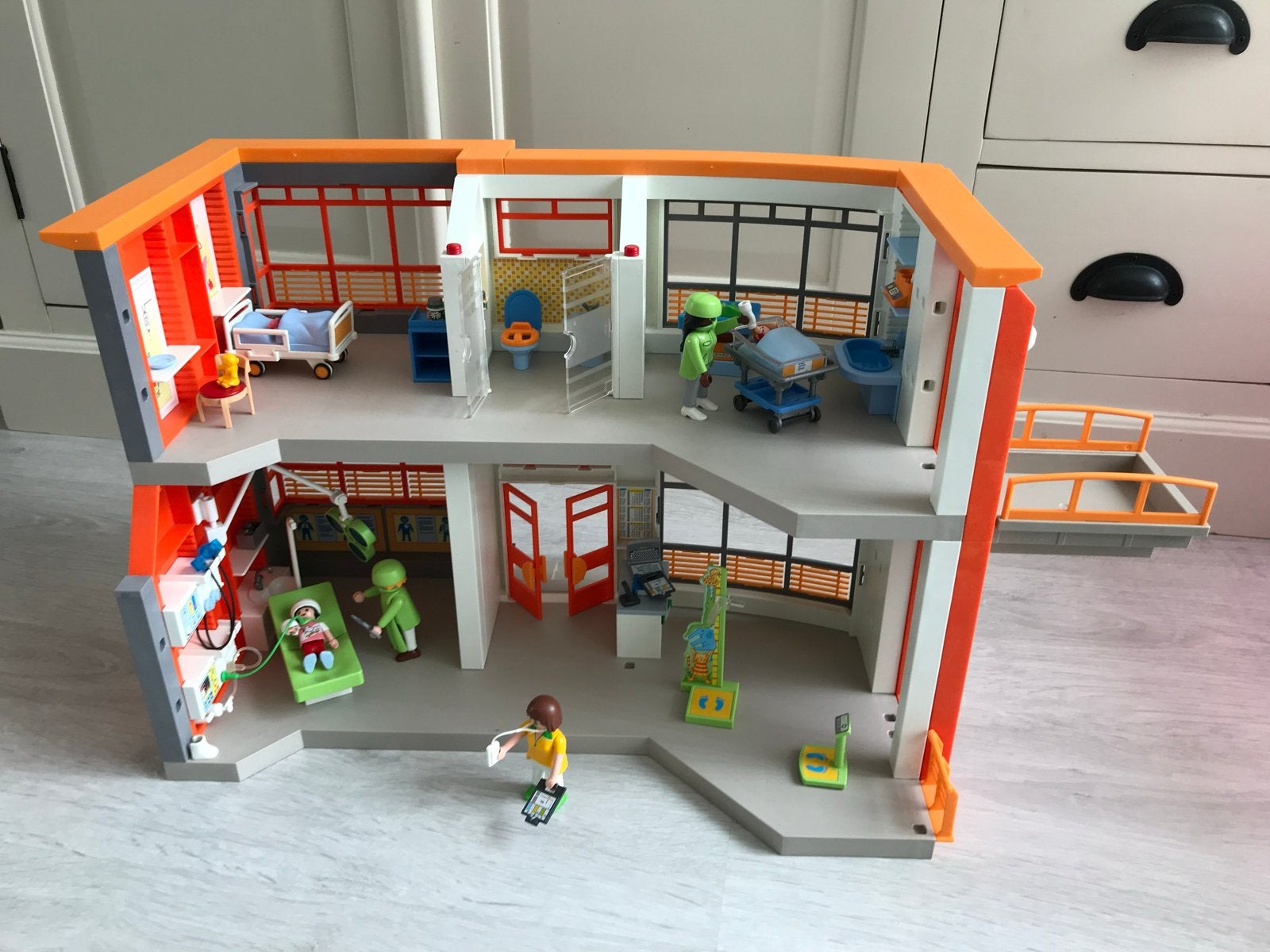 Playmobil Ziekenhuis en Ambulance Set, Kinderen en Baby's, Speelgoed | Playmobil, Ophalen of Verzenden, Gebruikt