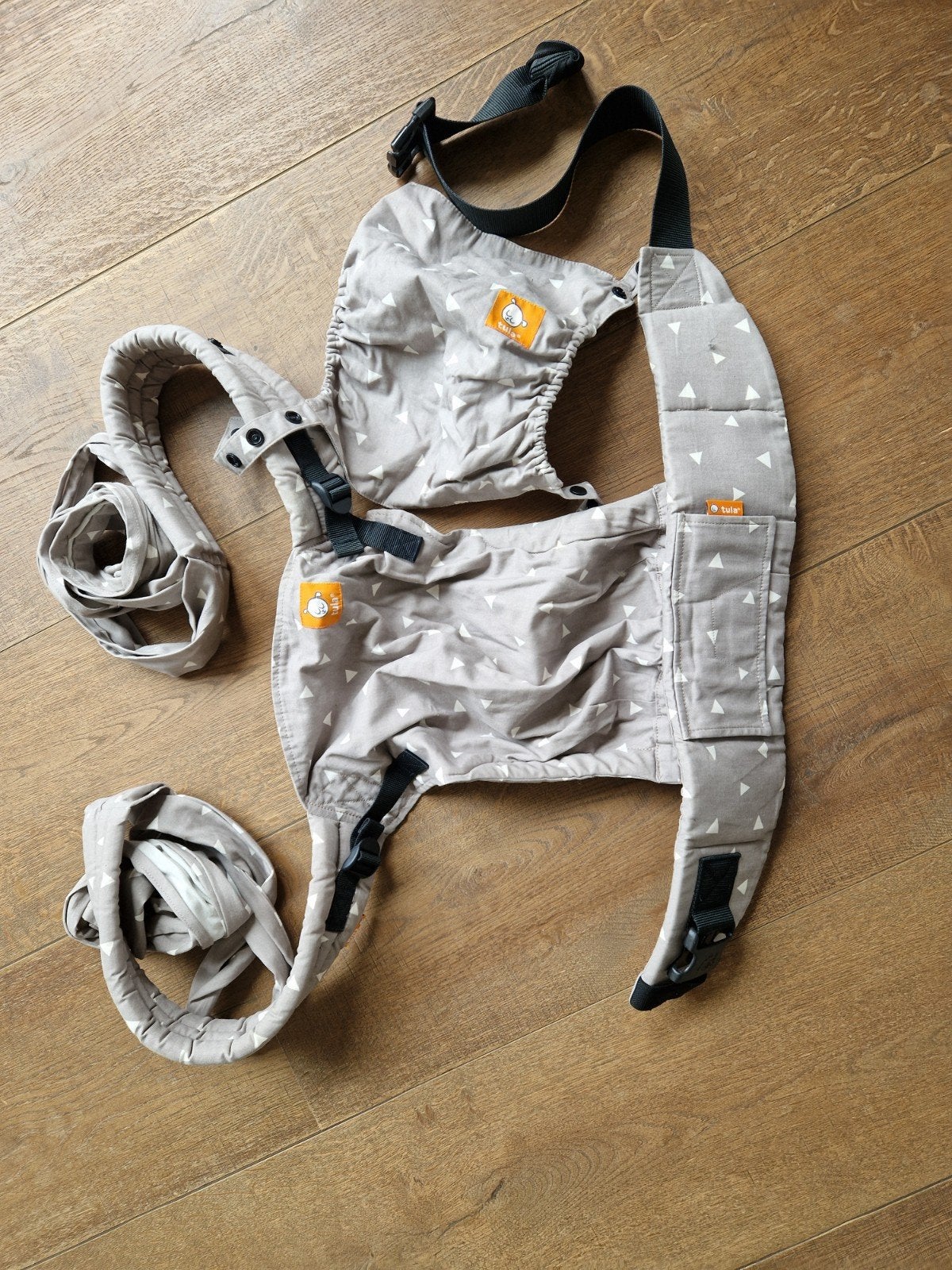 Draagzak Tula Half Buckle Carrier, Zo goed als nieuw, Buik, Rug of Zij, Draagzak, Ophalen