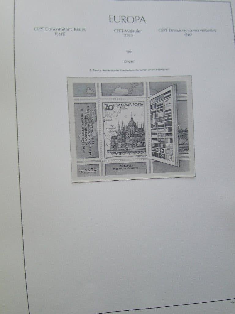 Leuchtturm album Cept Europa meelopers voor series blokken, Postzegels en Munten, Ophalen of Verzenden, Buitenland