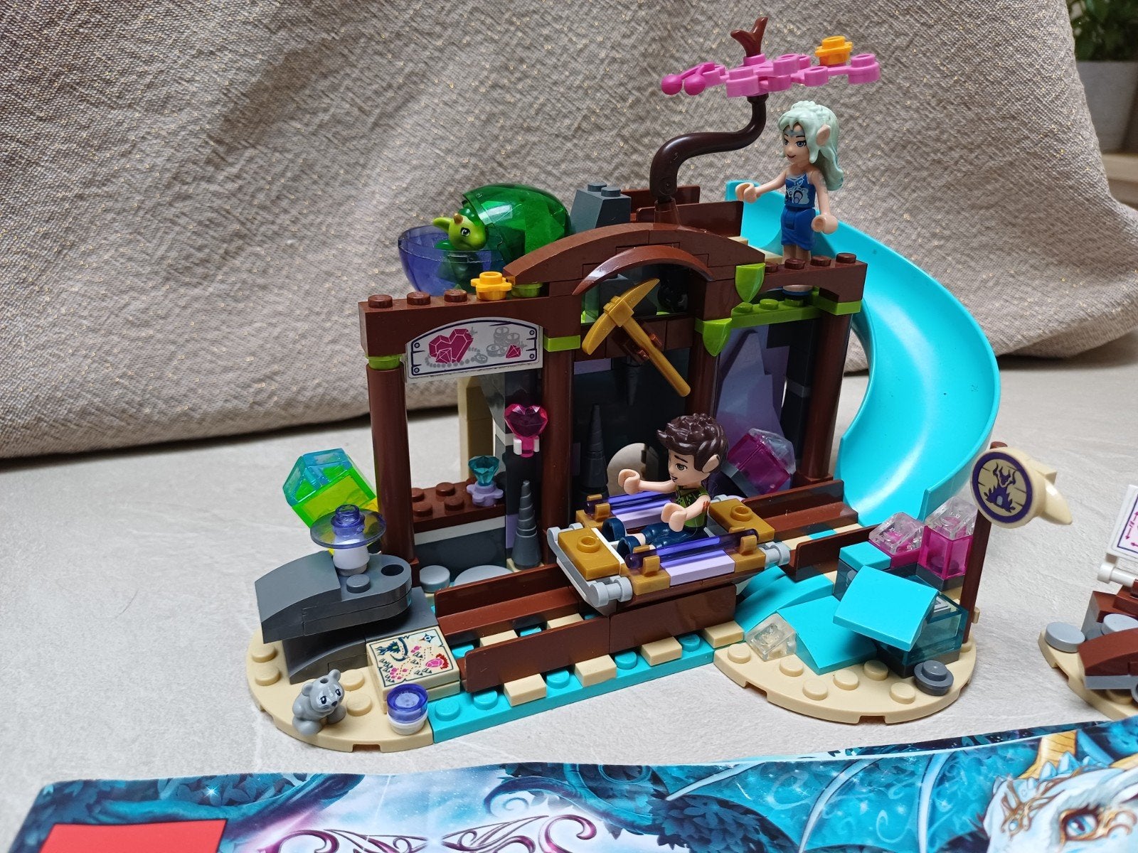 Lego Elves 41177 Het kostbare kristalmijntje, Kinderen en Baby's, Inclusief minifiguren, Gebruikt, Overige thema's, Lego