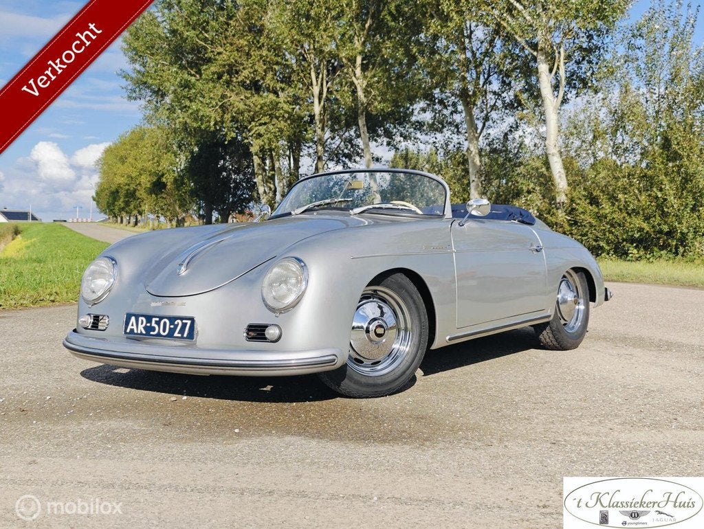 Volkswagen Speedster VERKOCHT, Auto's, Oldtimers, Achterwielaandrijving, Cabriolet, Leder, Bedrijf