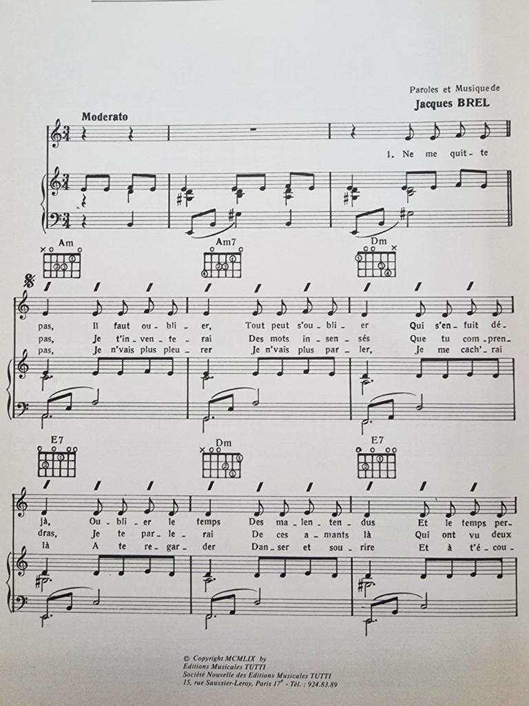 20 Chansons Françaises Tome 1 - Bladmuziek. Art12, Muziek en Instrumenten, Bladmuziek, Gebruikt, Ophalen of Verzenden, Keyboard