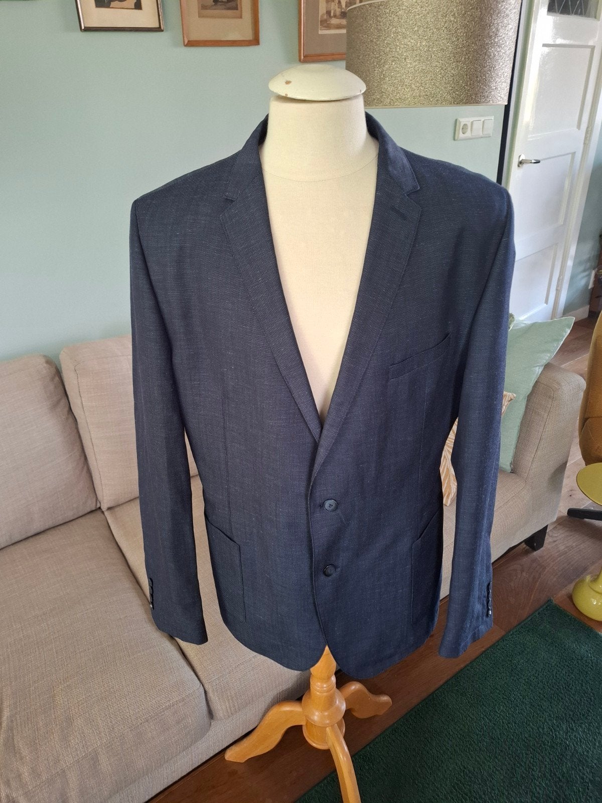 Strellson blazer maat 56, Strellson, Blauw, Maat 56/58 (XL), Ophalen of Verzenden