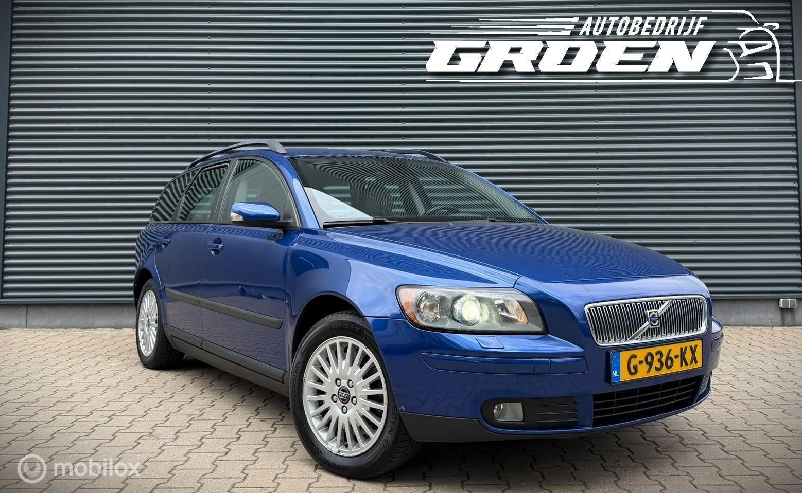 Volvo V50 2.5 T5 Kinetic XENON|TREKHAAK|PDC|, Auto's, Gebruikt, 700 kg, Blauw, 2521 cc