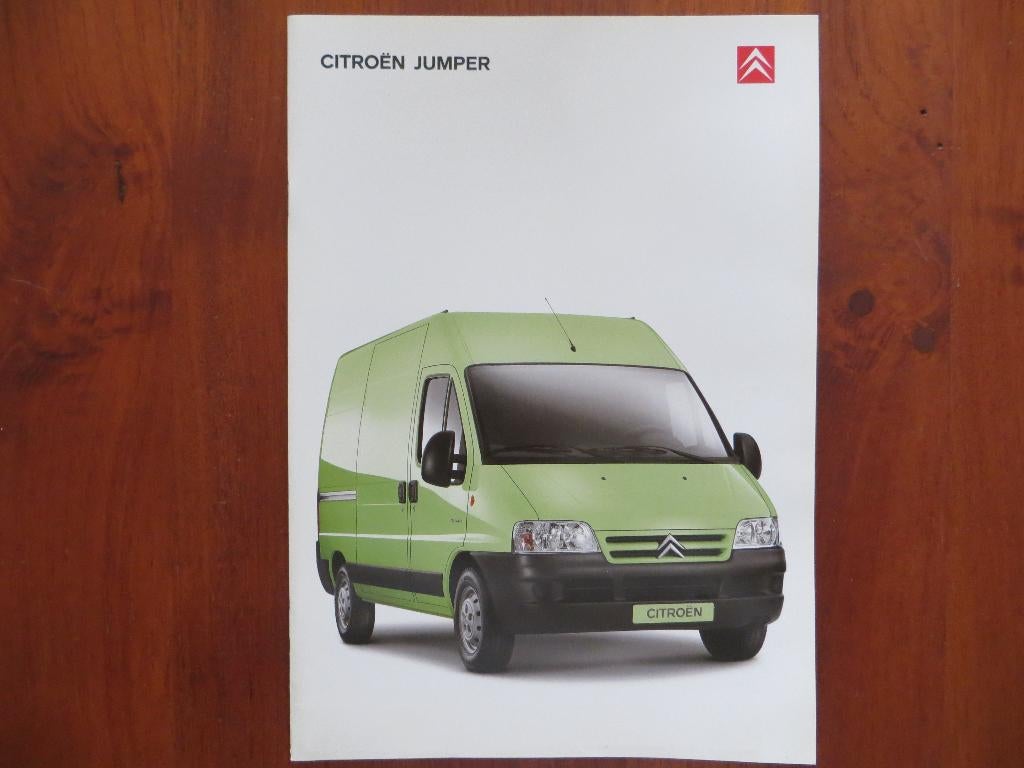 Citroën Jumper (mei 2005) met bijlage, Ophalen of Verzenden, Nieuw, Citroën
