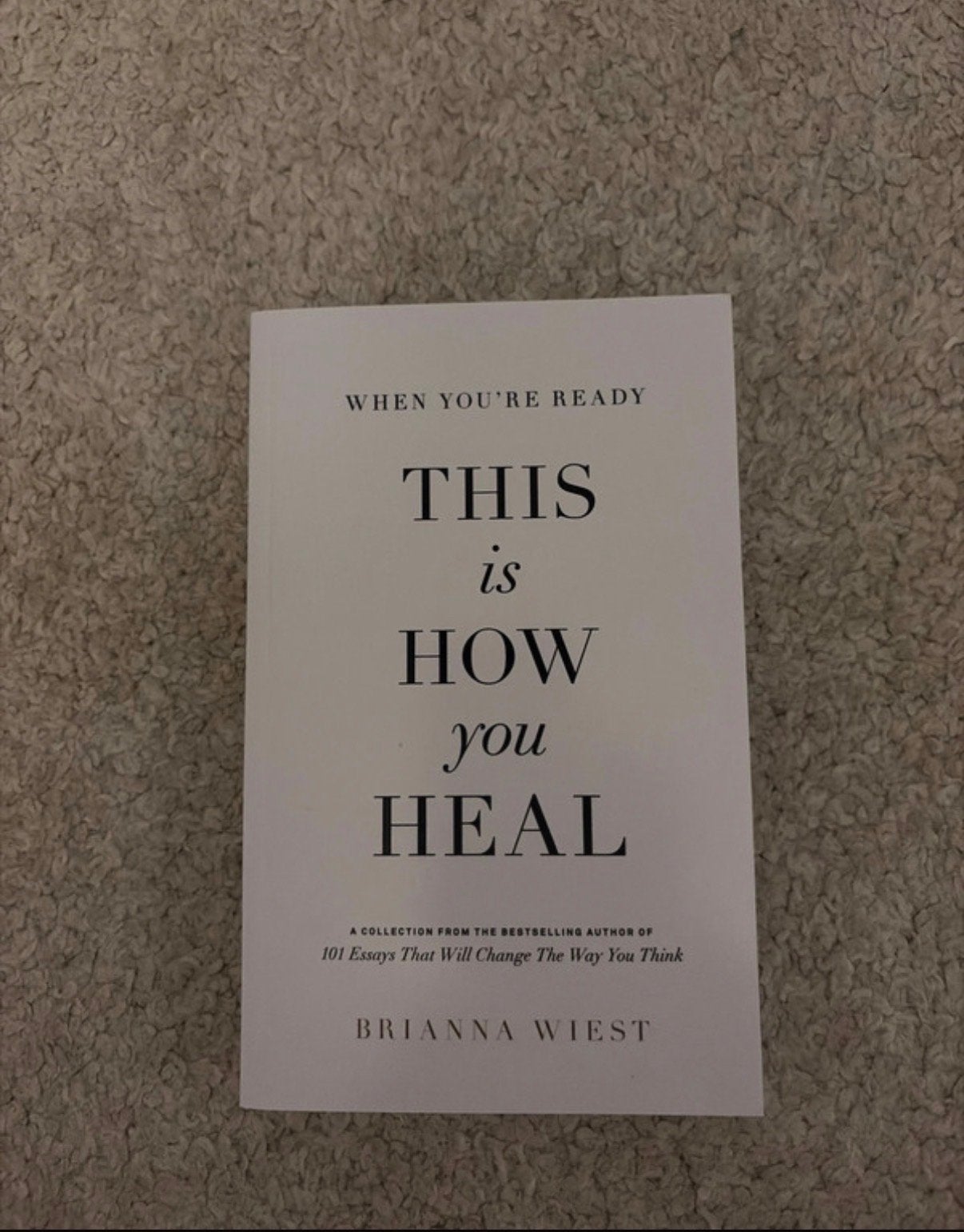 This Is How You Heal - Brianna Wiest (Engels), Ophalen of Verzenden, Zo goed als nieuw, Overige onderwerpen