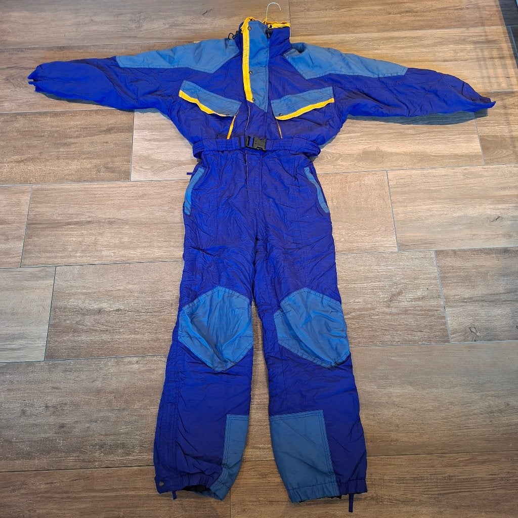 Vintage / retro 90s fout skipak maat L merk Decathlon, Kleding | Heren, Maat 52/54 (L), Ophalen of Verzenden, Decathlon, Gedragen