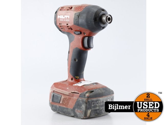 Hilti SID 4-A22 Slagmoersleutel + Accu, Hilti, Zo goed als nieuw, Support@hilti.com, Hilti Corporation, Feldkircher Strasse 100, 
9494 Schaan
Liechtenstein