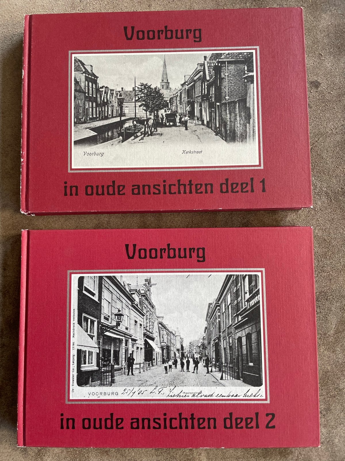 Voorburg in oude ansichten deel 1 en 2 - Boekenset, Boeken, Ophalen of Verzenden, 20e eeuw of later, Gelezen