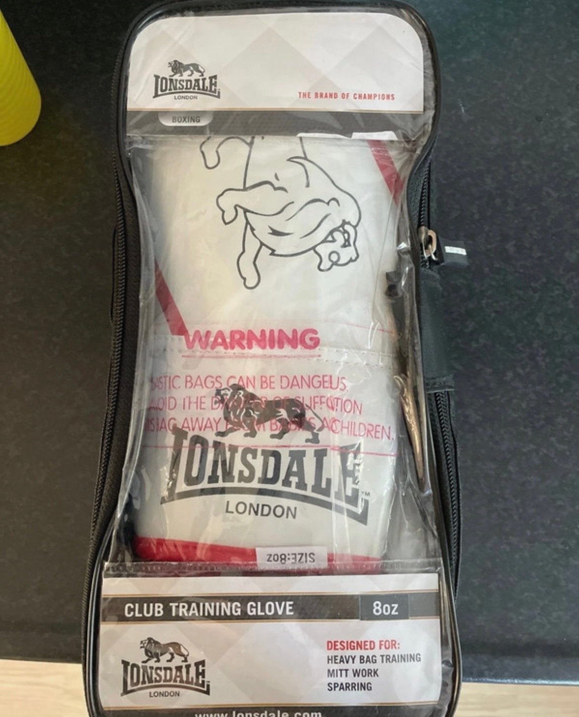 Lonsdale bokshandschoenen - Nieuw in verpakking, Ophalen of Verzenden, Nieuw, Bokshandschoenen