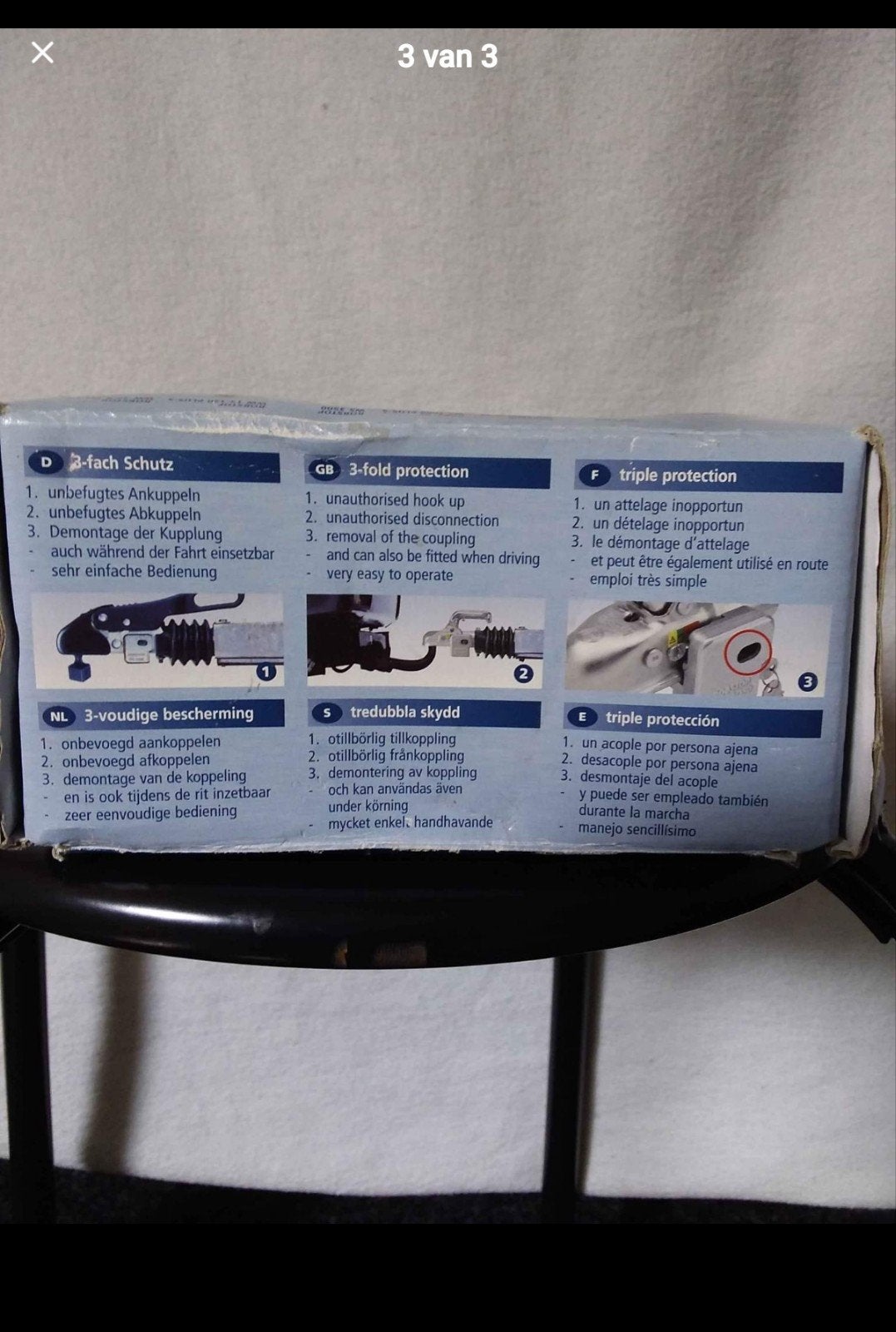 Winterhoff Robstop WS 3000 Plus-S Disselslot, Ophalen, Nieuw