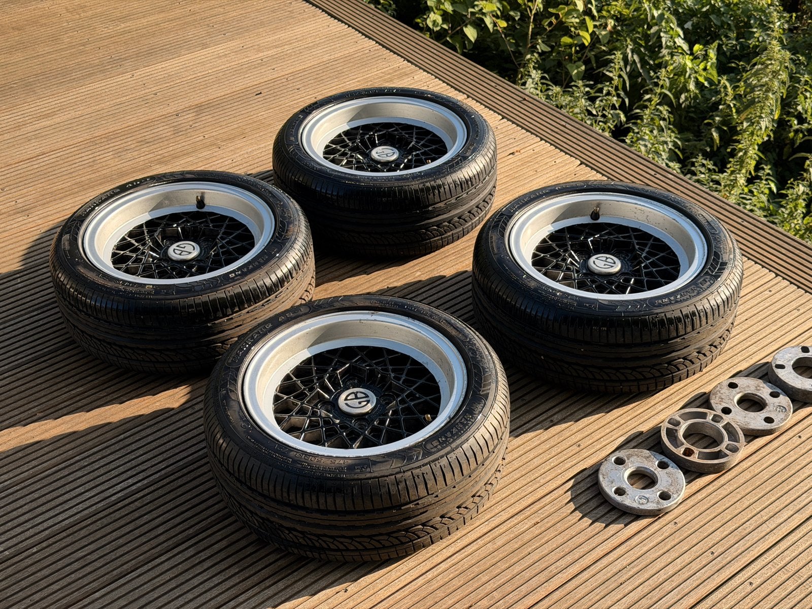 Classic Mini Cooper GB velgen 13 inch met banden, Auto-onderdelen, Ophalen, Gebruikt, 13 inch, 175 mm
