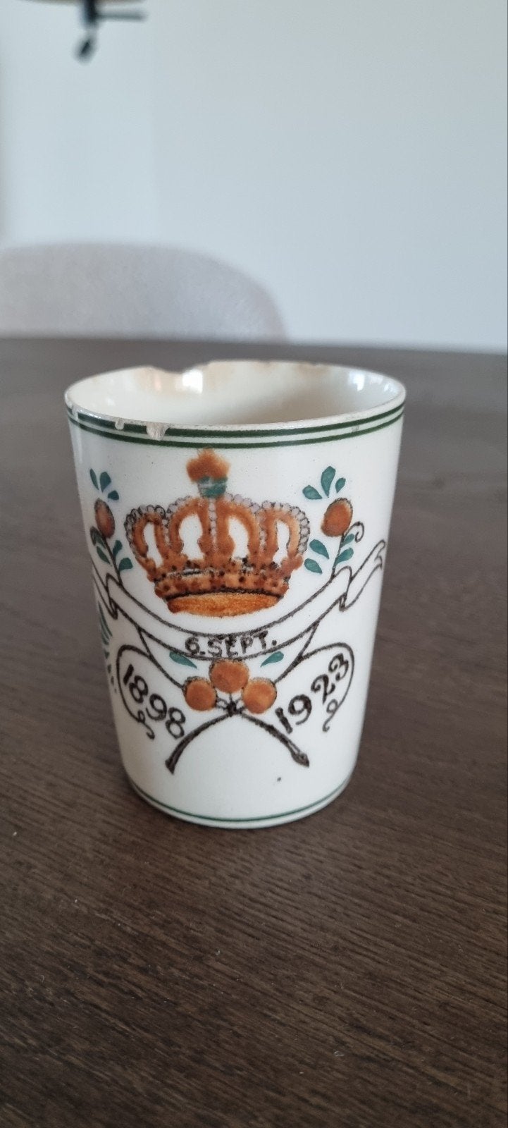 Zilveren regeringsleiders jubileum beker Koningin Wilhelmina, Ophalen, Nederland, Servies